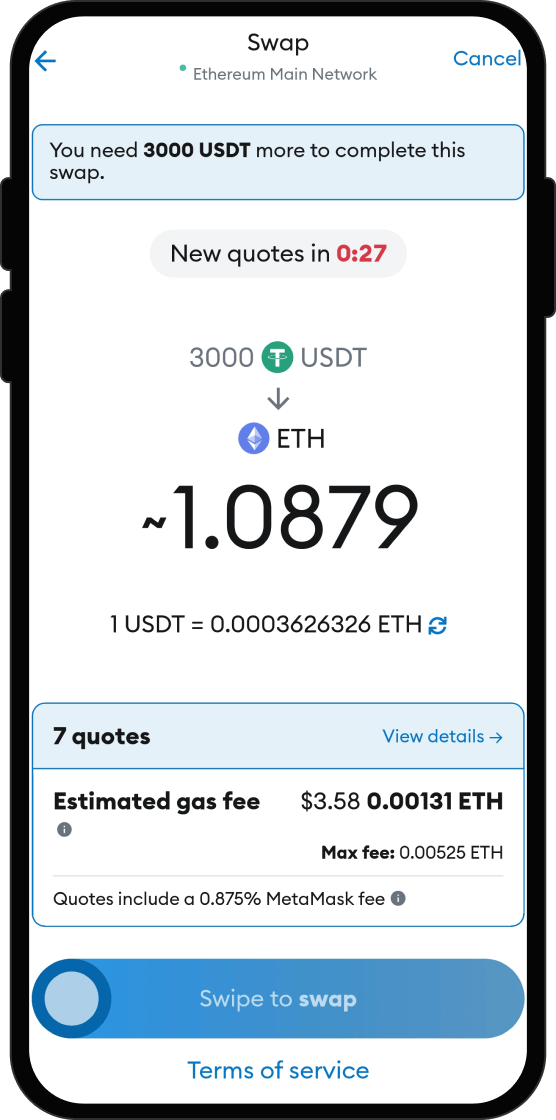 Swap Your USDT for LAB